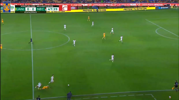 Tigres' 2-0 victory vs Necaxa in the 2022 Apertura playoffs